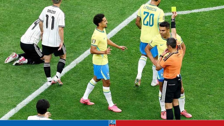 বিশ্বকাপে হলুদ কার্ডে ব্রাজিলের জরিমানা ছাড়াল ১ কোটি টাকা...