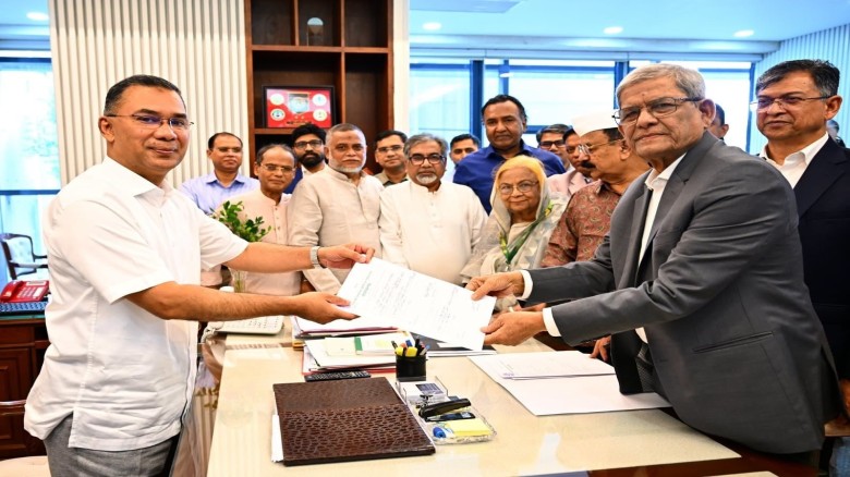 রাষ্ট্রপতি পদে দলের প্রার্থী হিসেবে মির্জা ফখরুলকে বেছে নিলে